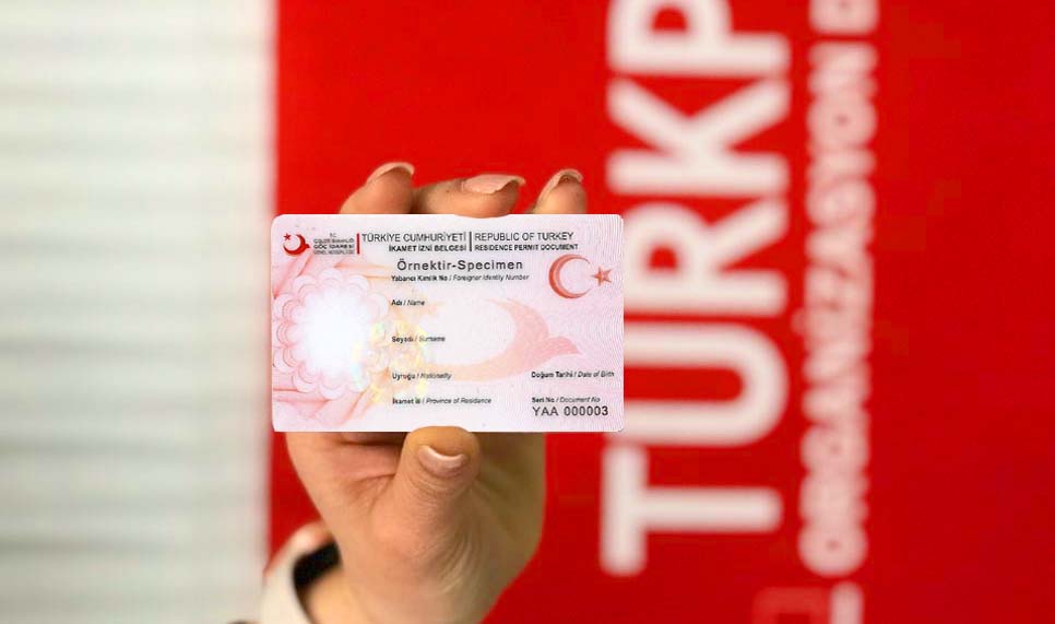 گم شدن کارت اقامت ترکیه